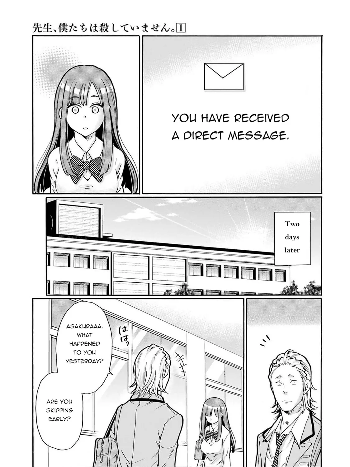 Sensei, Bokutachi wa Koroshiteimasen. Chapter 2 page 61 - 