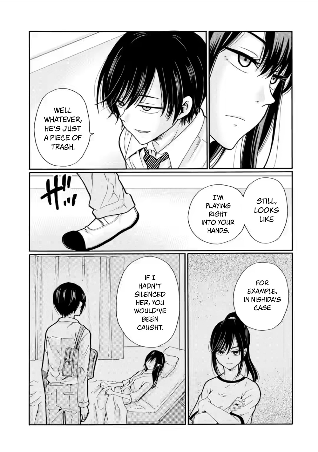 Sensei, Bokutachi wa Koroshiteimasen. Chapter 21 page 23 - 