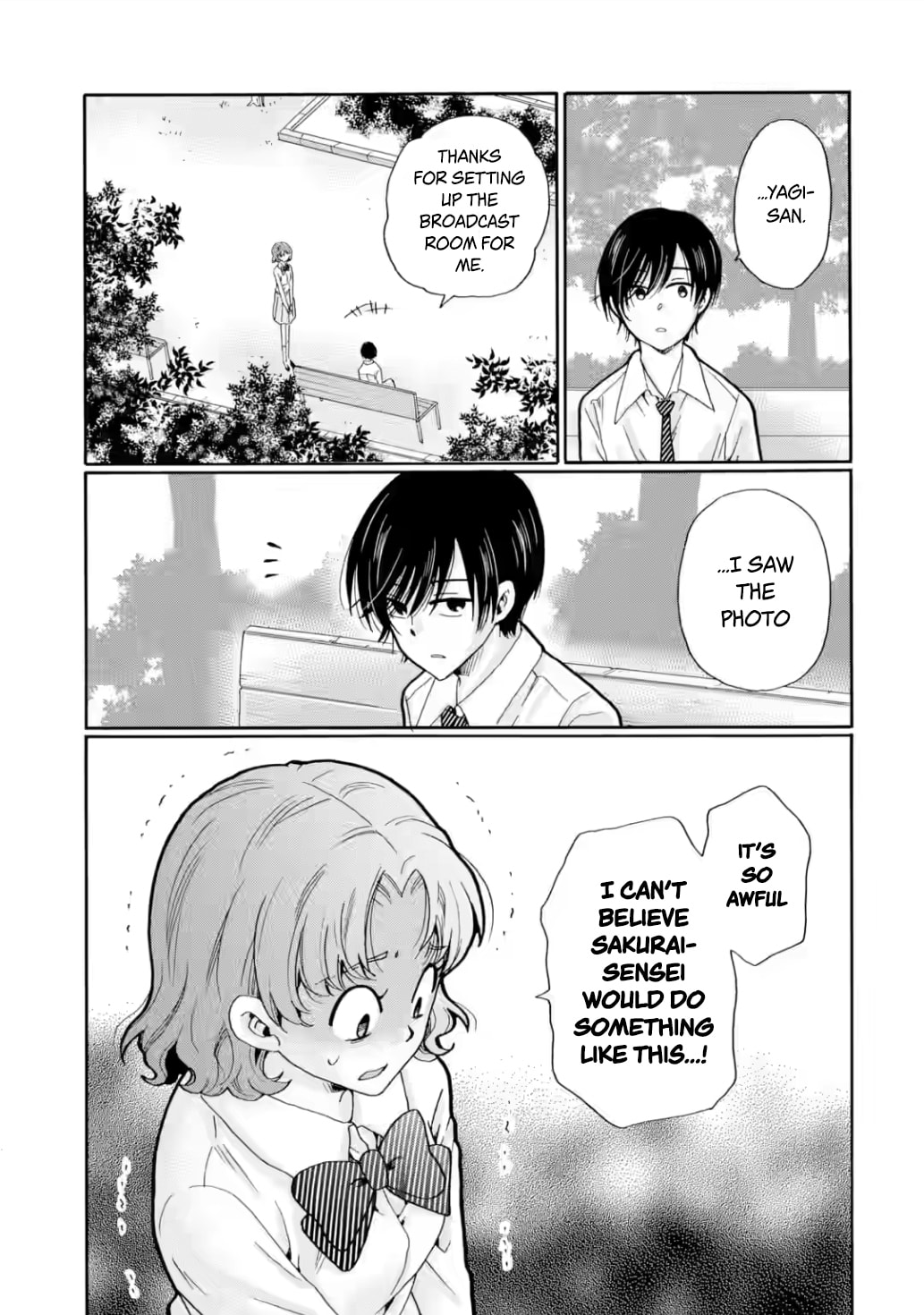 Sensei, Bokutachi wa Koroshiteimasen. Chapter 22 page 23 - 