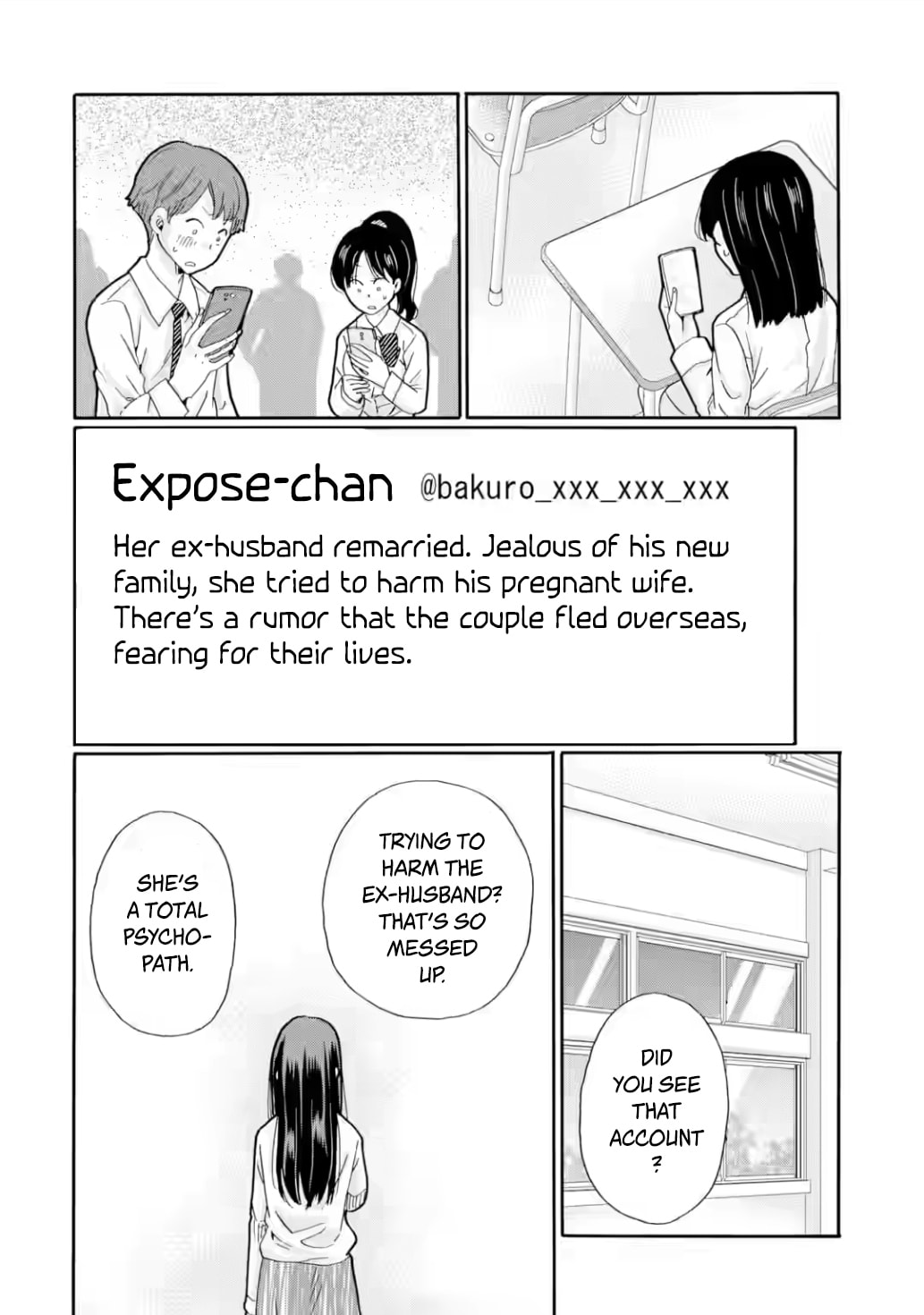 Sensei, Bokutachi wa Koroshiteimasen. Chapter 22 page 32 - 