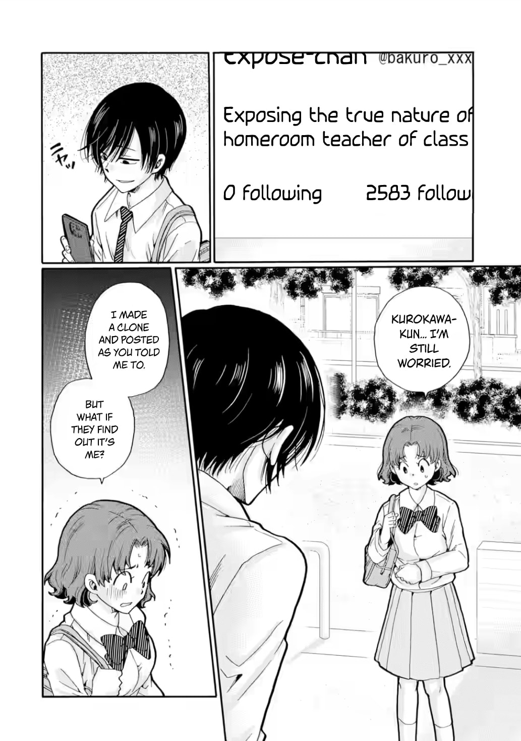 Sensei, Bokutachi wa Koroshiteimasen. Chapter 22 page 38 - 