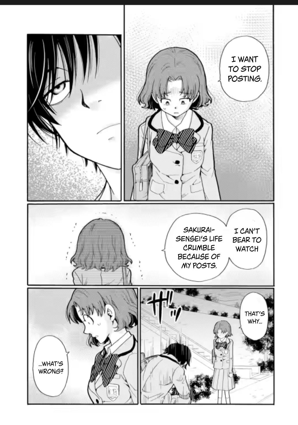 Sensei, Bokutachi wa Koroshiteimasen. Chapter 23 page 13 - 