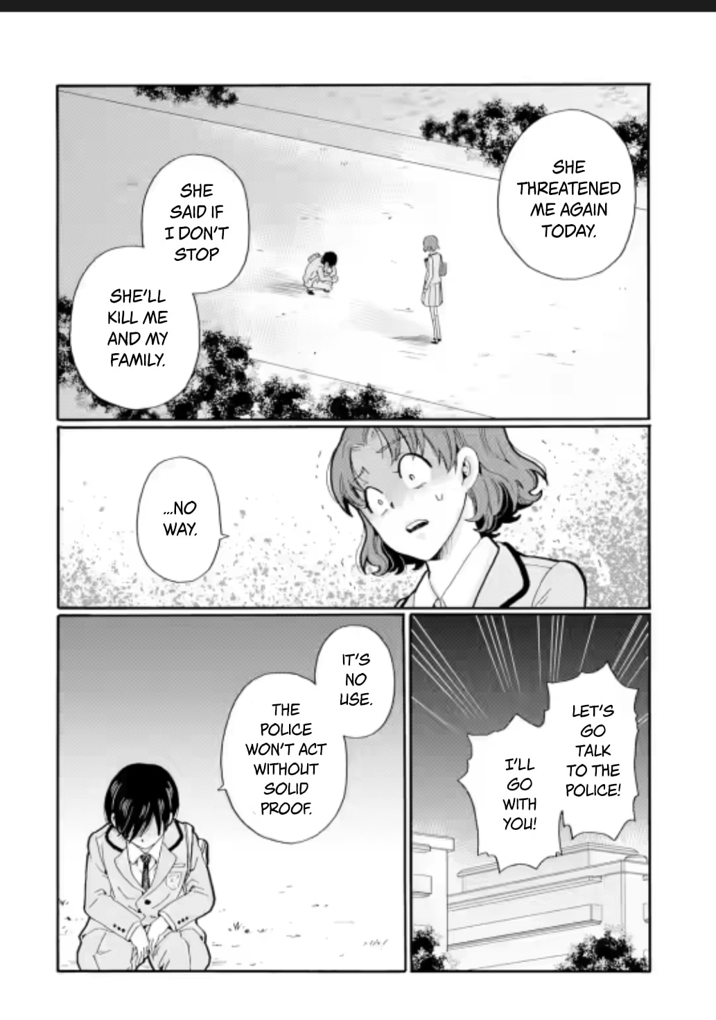Sensei, Bokutachi wa Koroshiteimasen. Chapter 23 page 14 - 