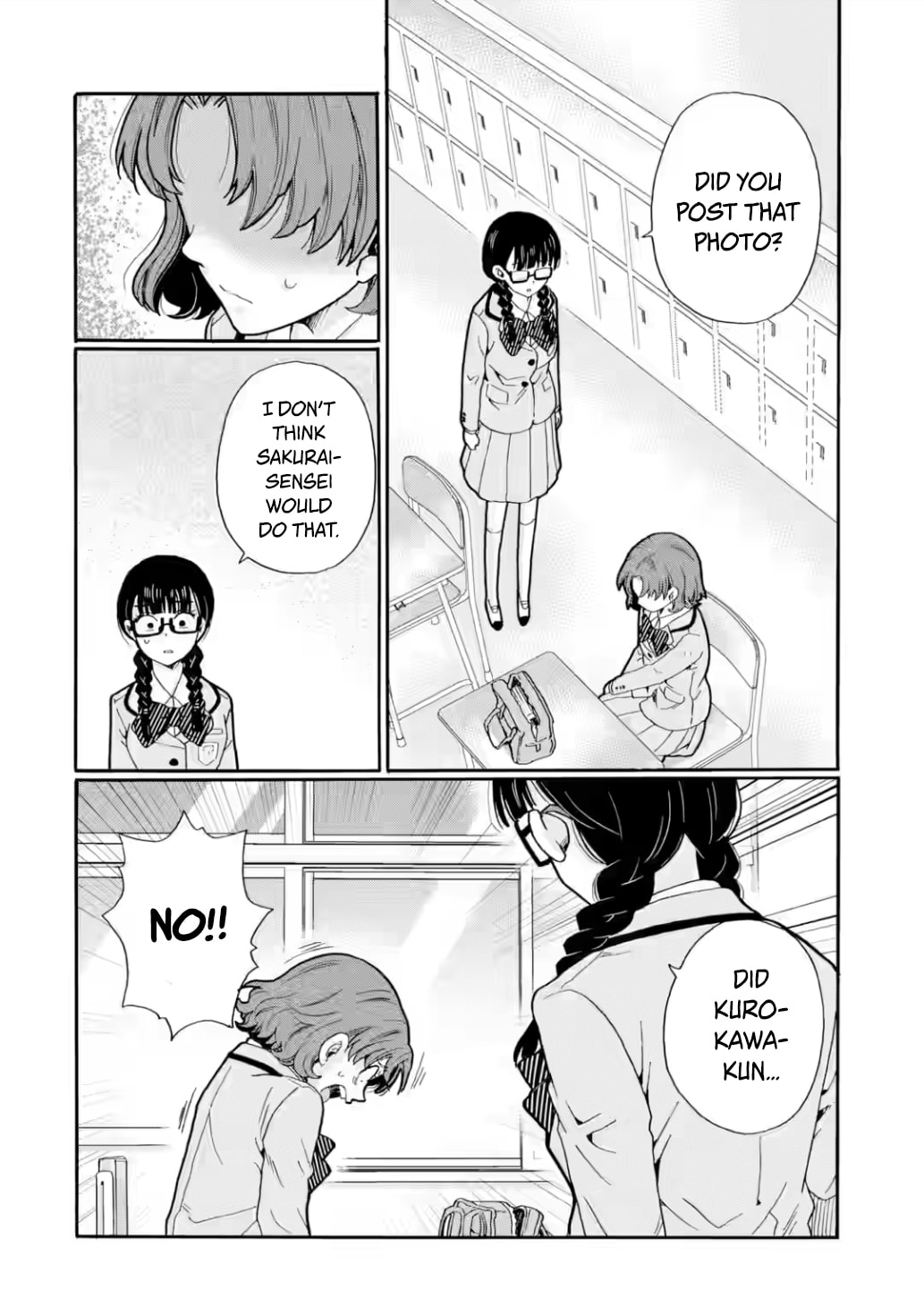 Sensei, Bokutachi wa Koroshiteimasen. Chapter 23 page 30 - 