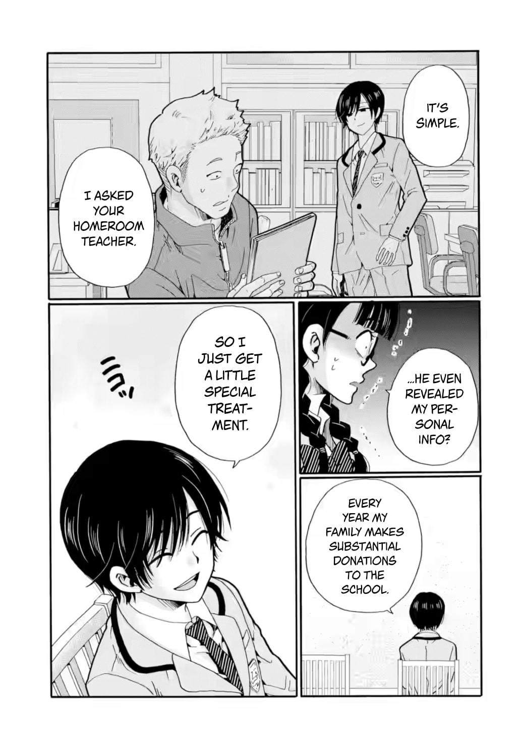 Sensei, Bokutachi wa Koroshiteimasen. Chapter 24 page 5 - 