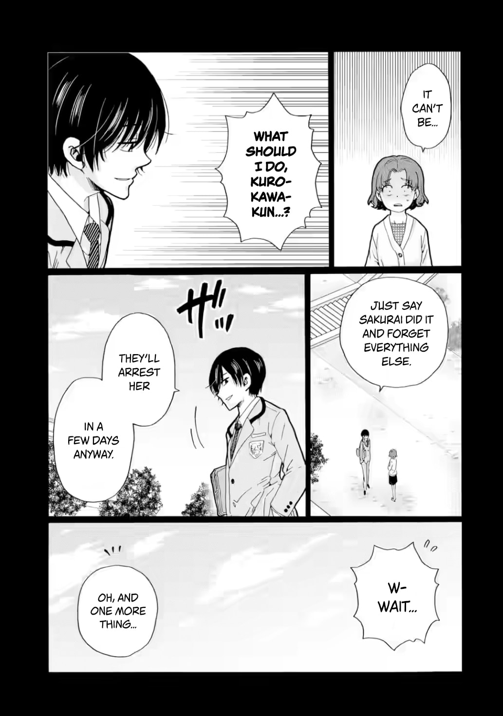 Sensei, Bokutachi wa Koroshiteimasen. Chapter 25 page 11 - 