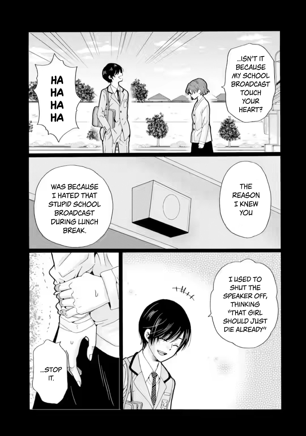 Sensei, Bokutachi wa Koroshiteimasen. Chapter 25 page 13 - 