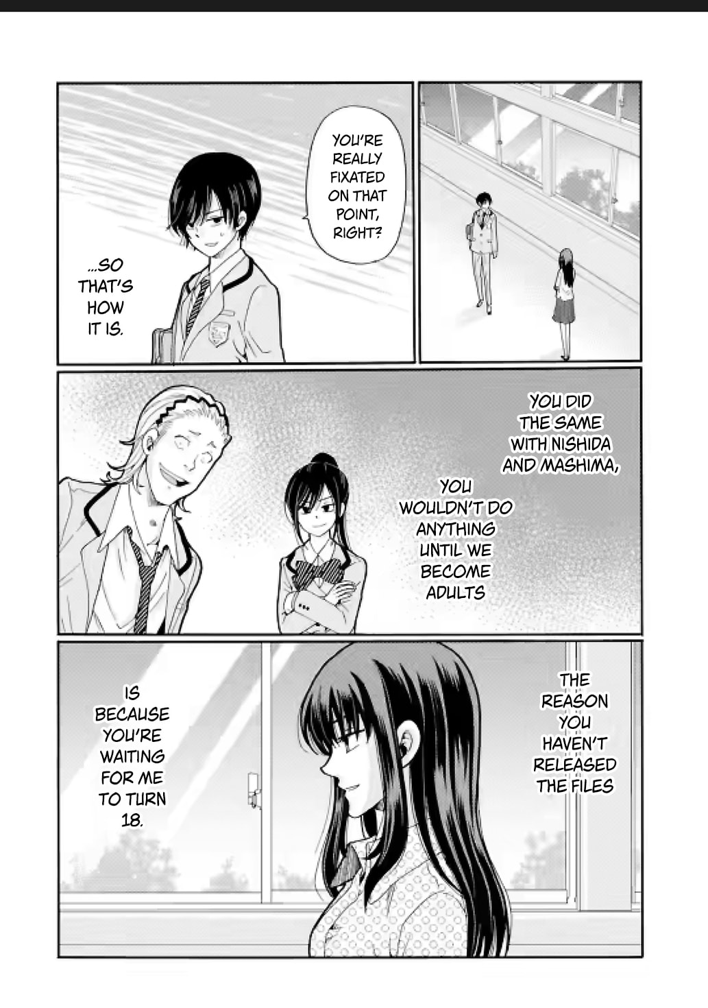 Sensei, Bokutachi wa Koroshiteimasen. Chapter 27 page 32 - 