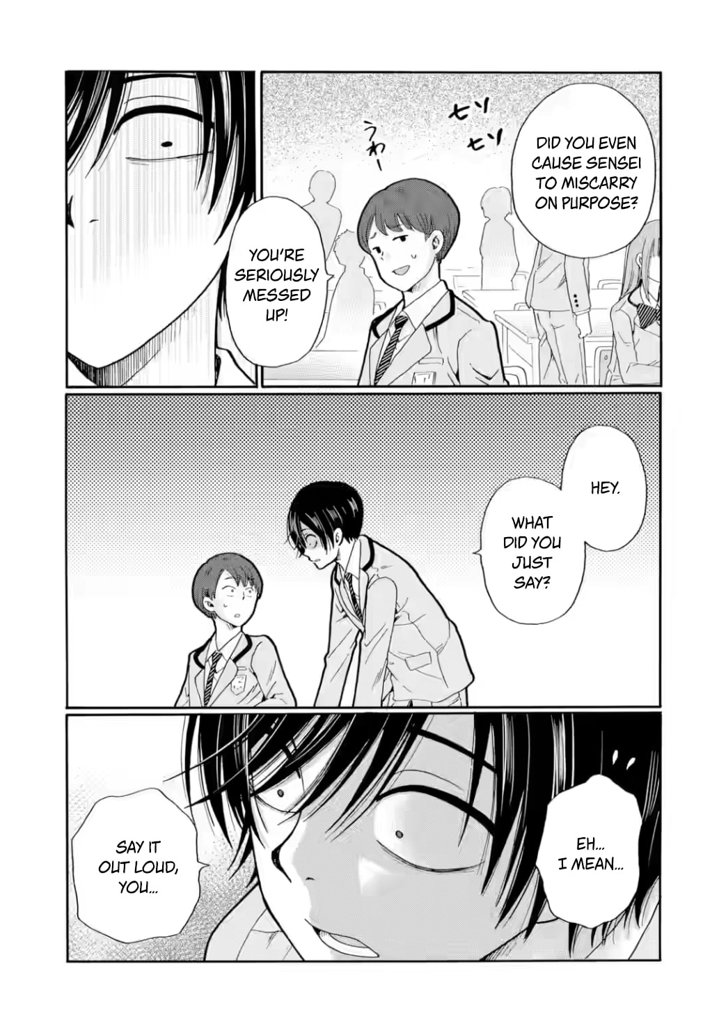 Sensei, Bokutachi wa Koroshiteimasen. Chapter 28 page 15 - 