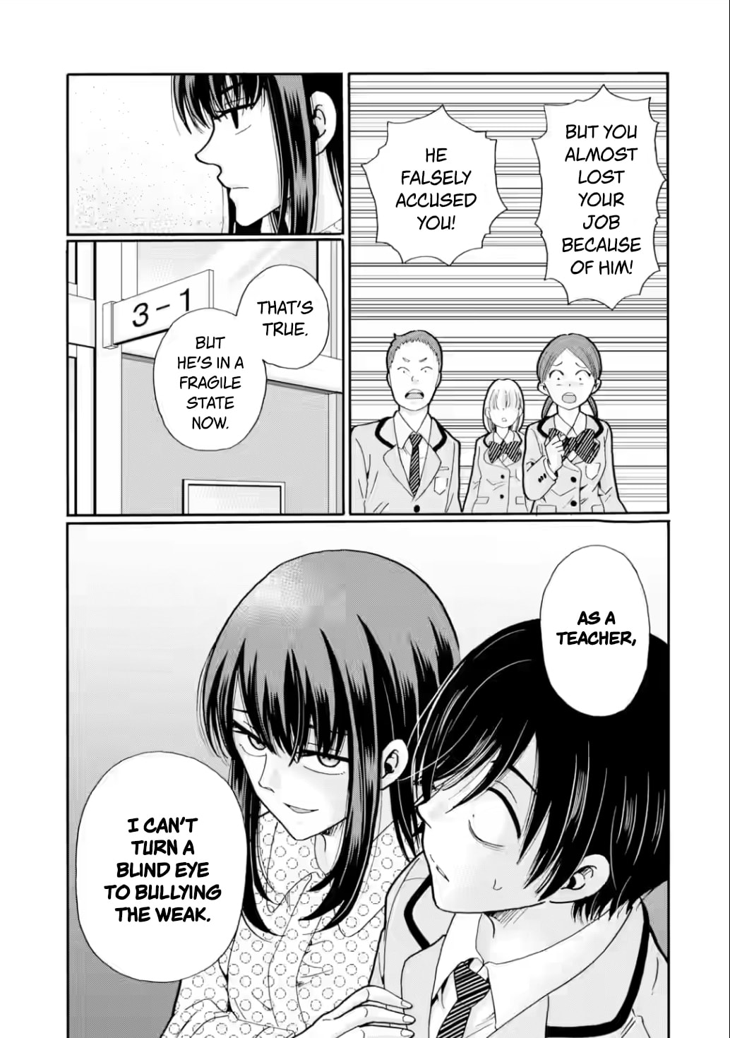 Sensei, Bokutachi wa Koroshiteimasen. Chapter 28 page 21 - 