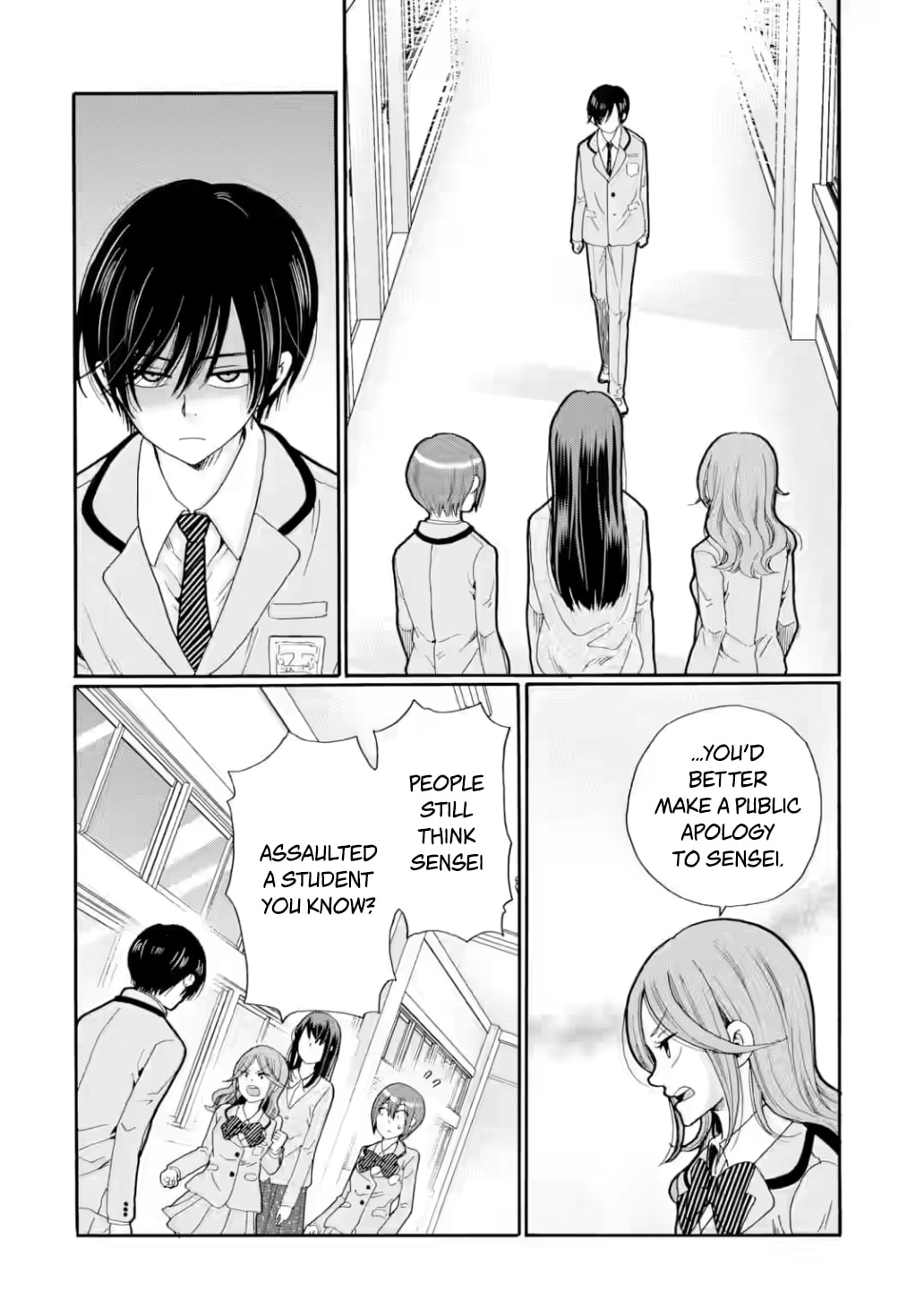 Sensei, Bokutachi wa Koroshiteimasen. Chapter 28 page 36 - 