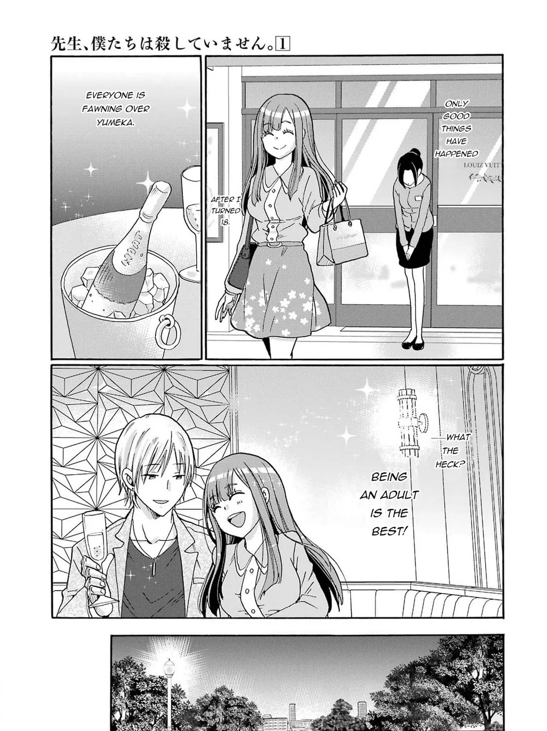 Sensei, Bokutachi wa Koroshiteimasen. Chapter 3 page 33 - 