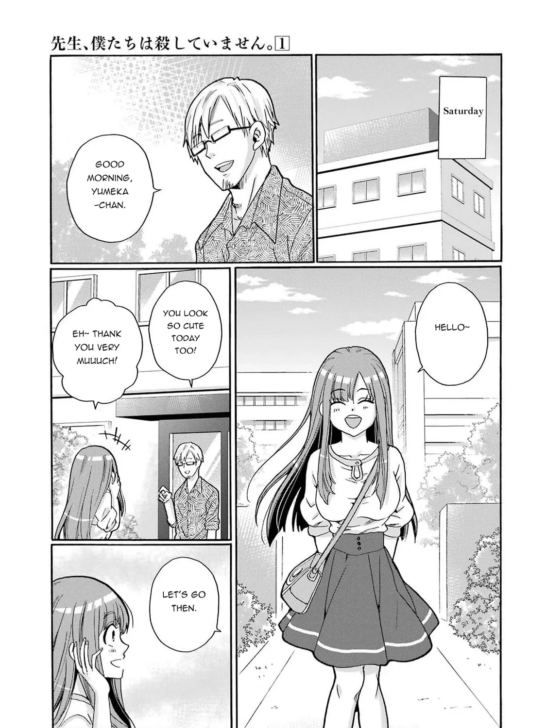 Sensei, Bokutachi wa Koroshiteimasen. Chapter 3 page 37 - 