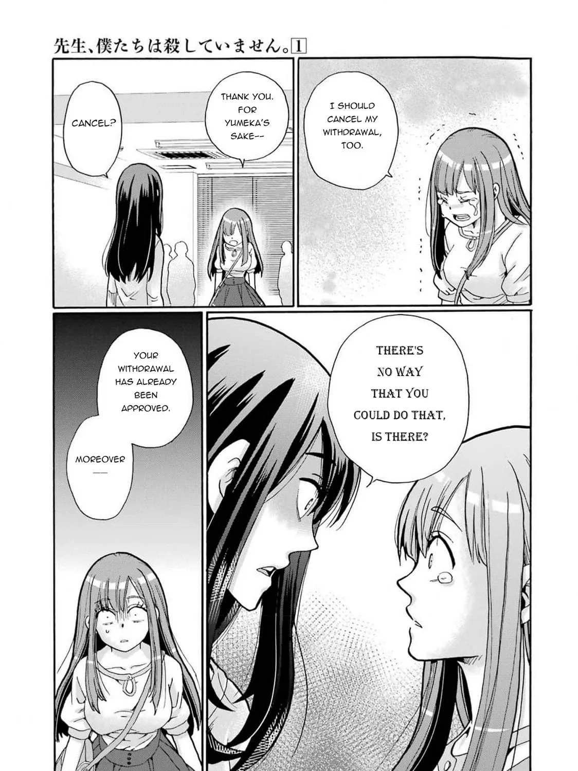 Sensei, Bokutachi wa Koroshiteimasen. Chapter 3 page 69 - 