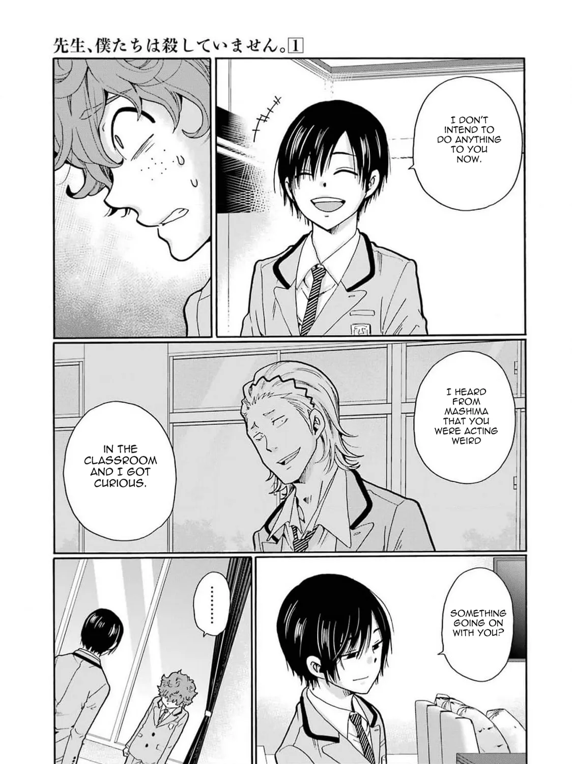 Sensei, Bokutachi wa Koroshiteimasen. Chapter 5 page 33 - 