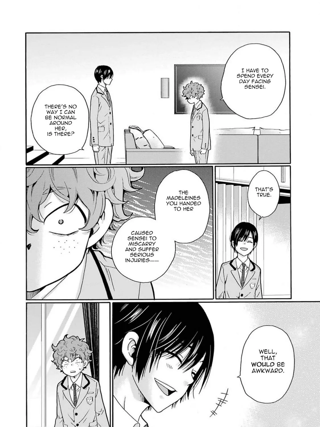 Sensei, Bokutachi wa Koroshiteimasen. Chapter 5 page 35 - 