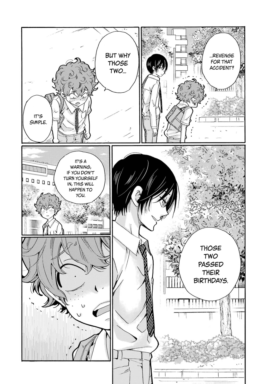 Sensei, Bokutachi wa Koroshiteimasen. Chapter 9 page 38 - 