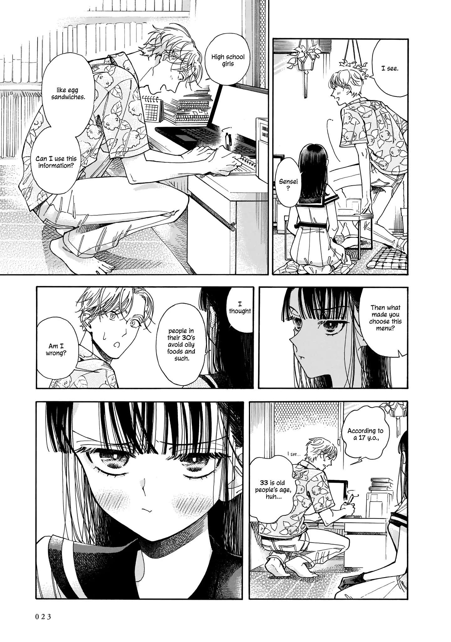 Sensei, Kongetsu Doudesuka Chapter 1 page 22 - 