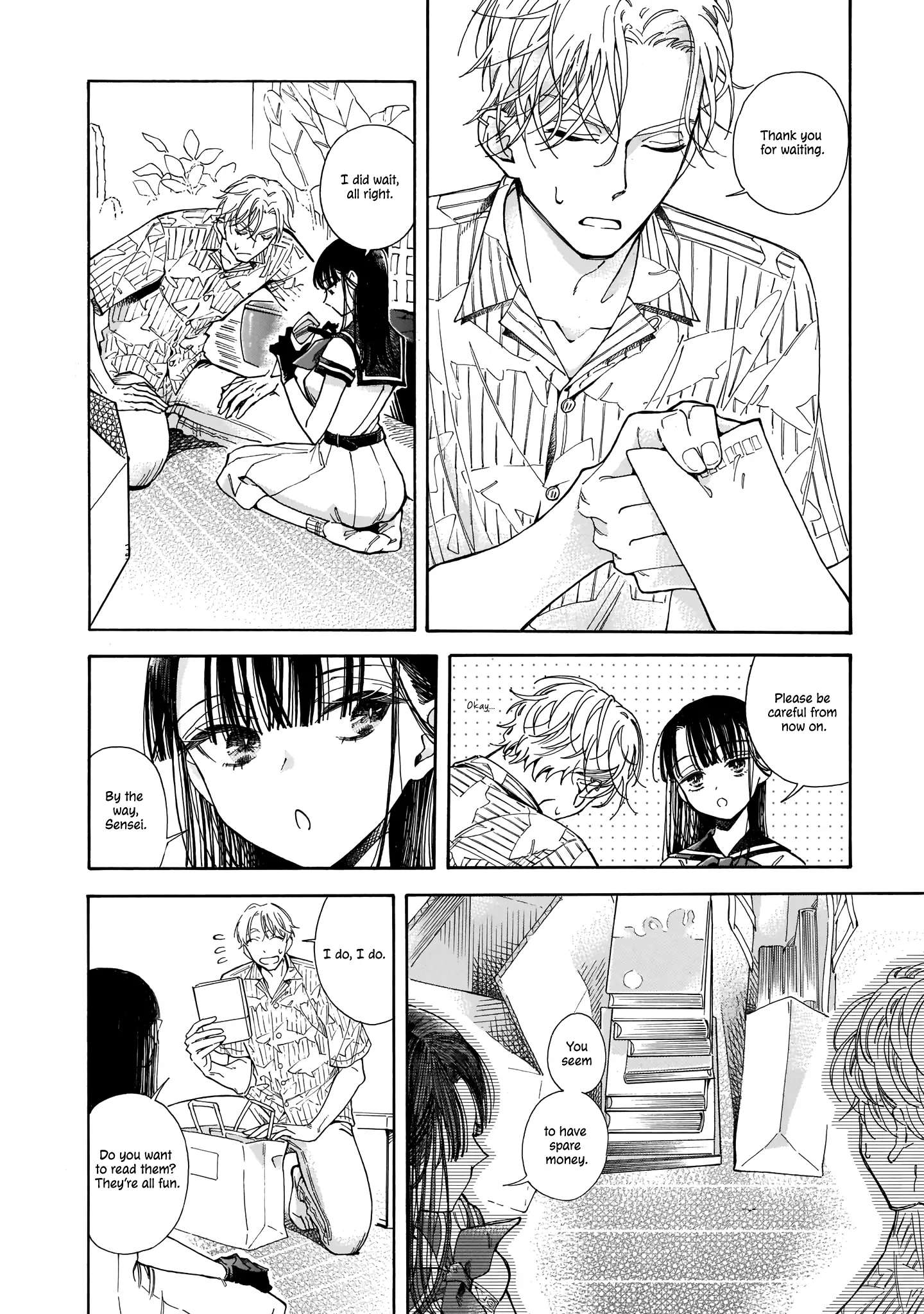 Sensei, Kongetsu Doudesuka Chapter 1 page 38 - 