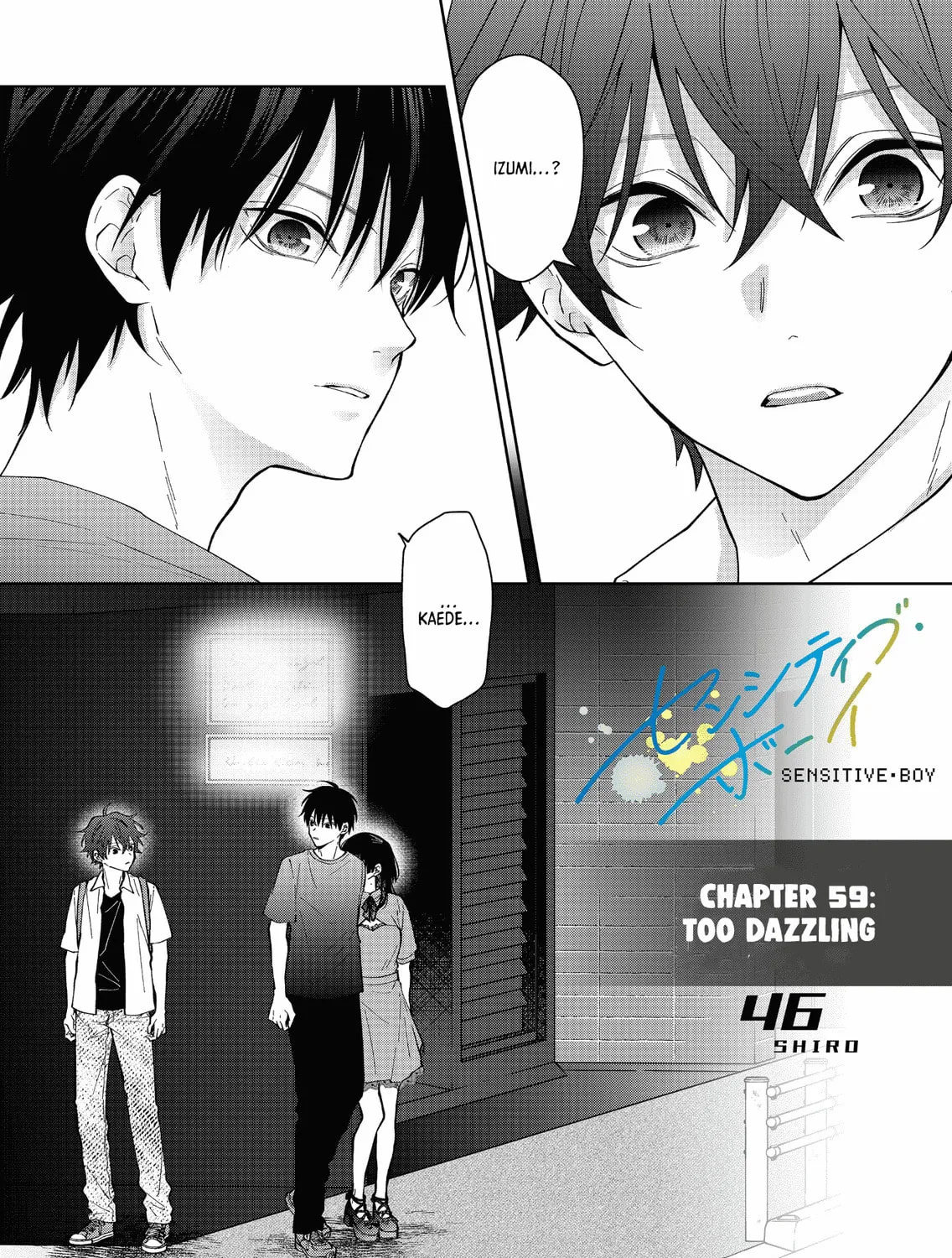 Sensitive Boy Chapter 59 page 1 - 