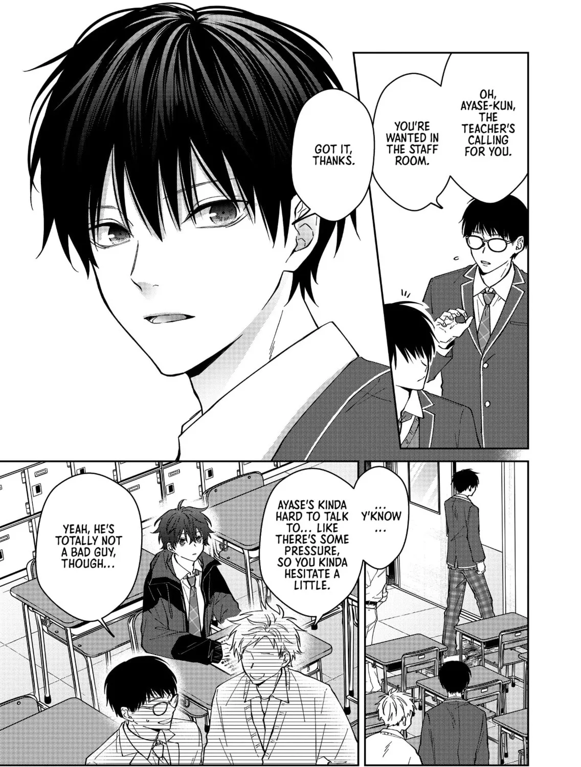 Sensitive Boy Chapter 61.5 page 1 - 