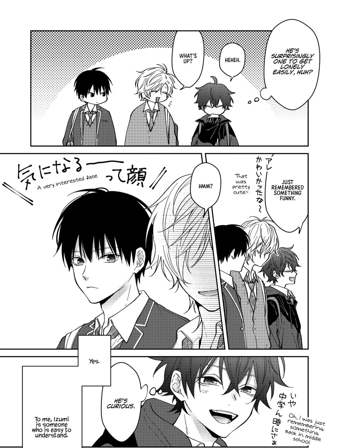 Sensitive Boy Chapter 61.5 page 13 - 