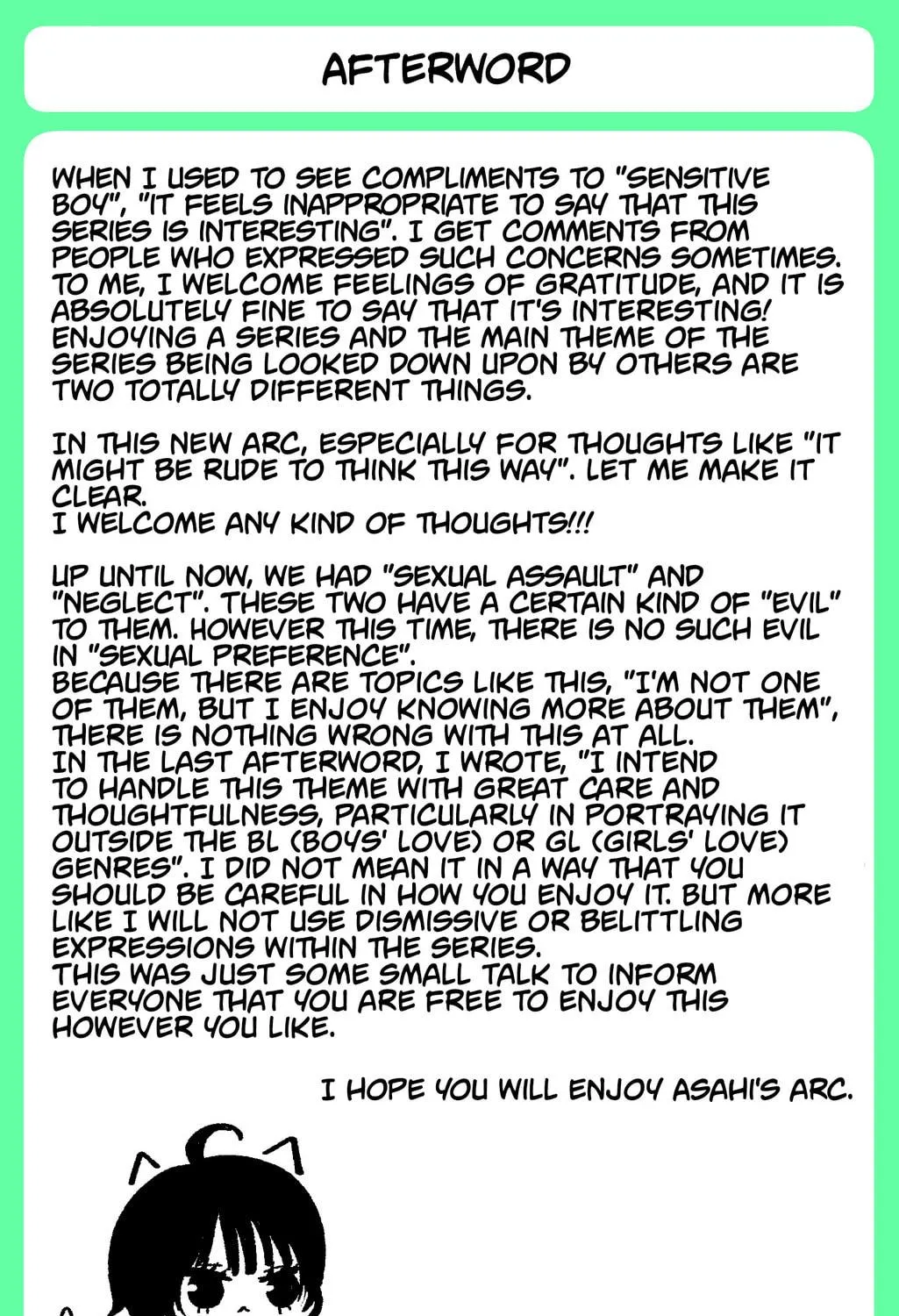 Sensitive Boy Chapter 63 page 35 - 