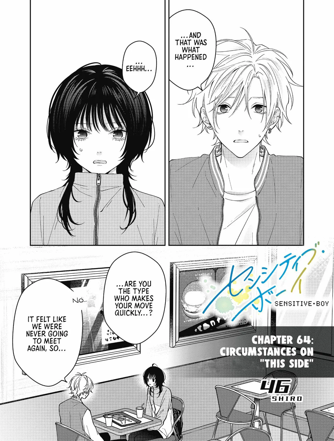 Sensitive Boy Chapter 64 page 1 - 