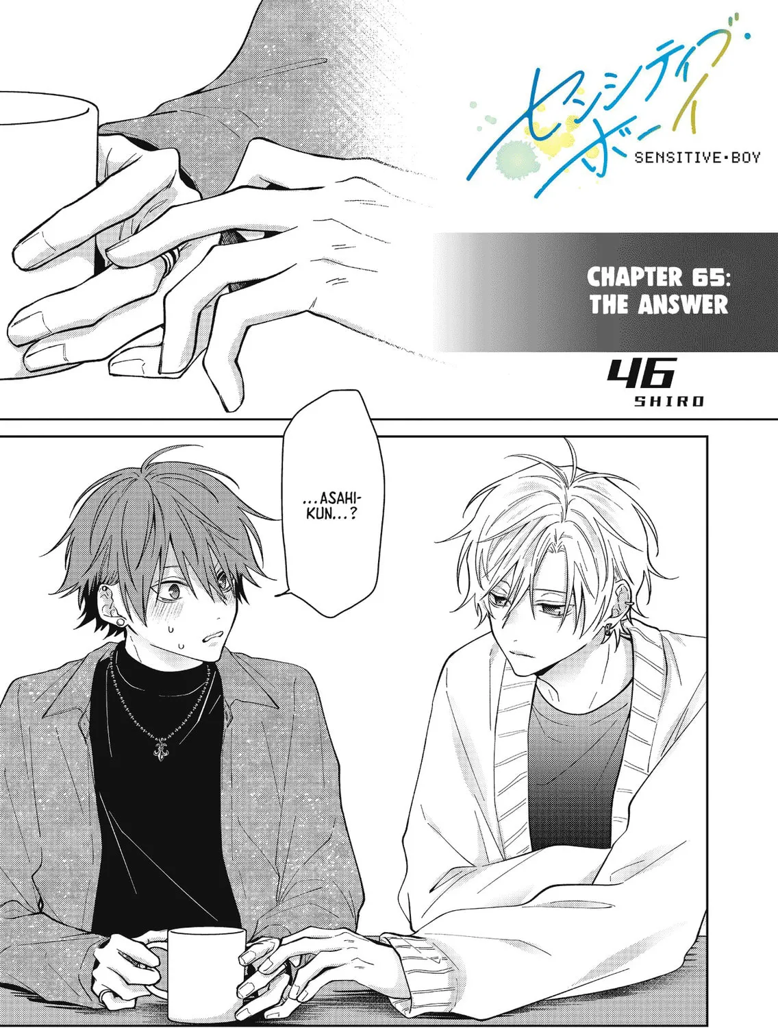 Sensitive Boy Chapter 65 page 1 - 