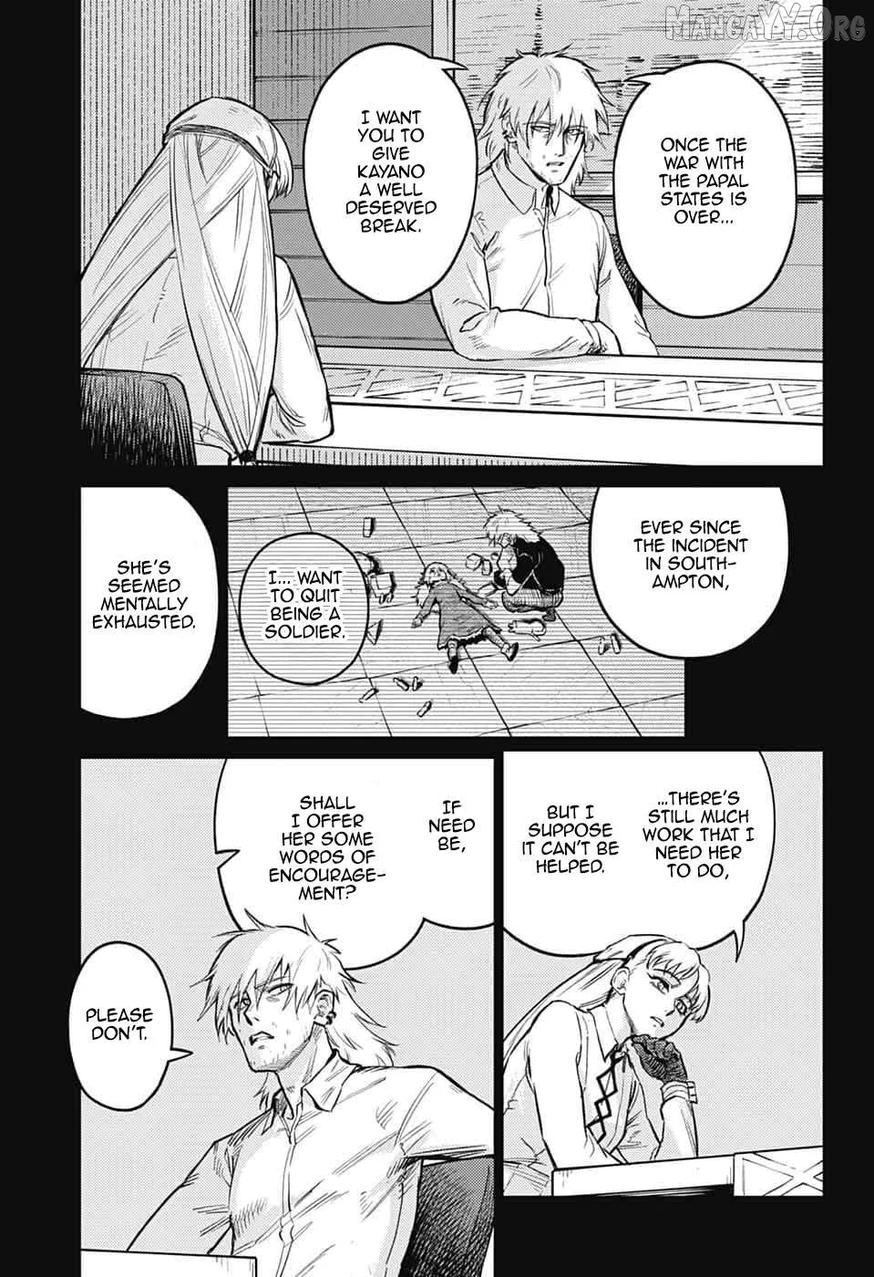 Sensou Kyoushitsu Chapter 43 page 16 - 