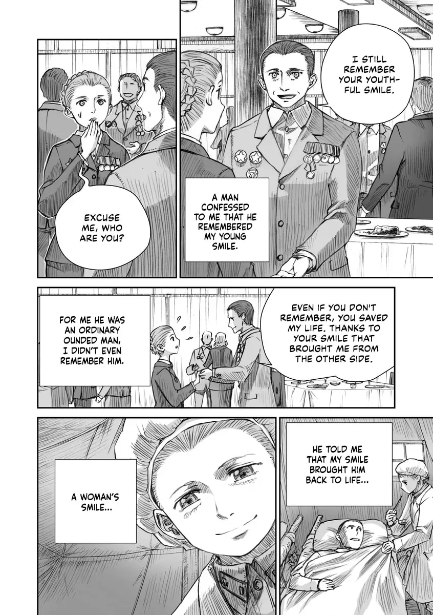 Sensou wa Onna no Kao wo Shiteinai Chapter 1.1 page 12 - 