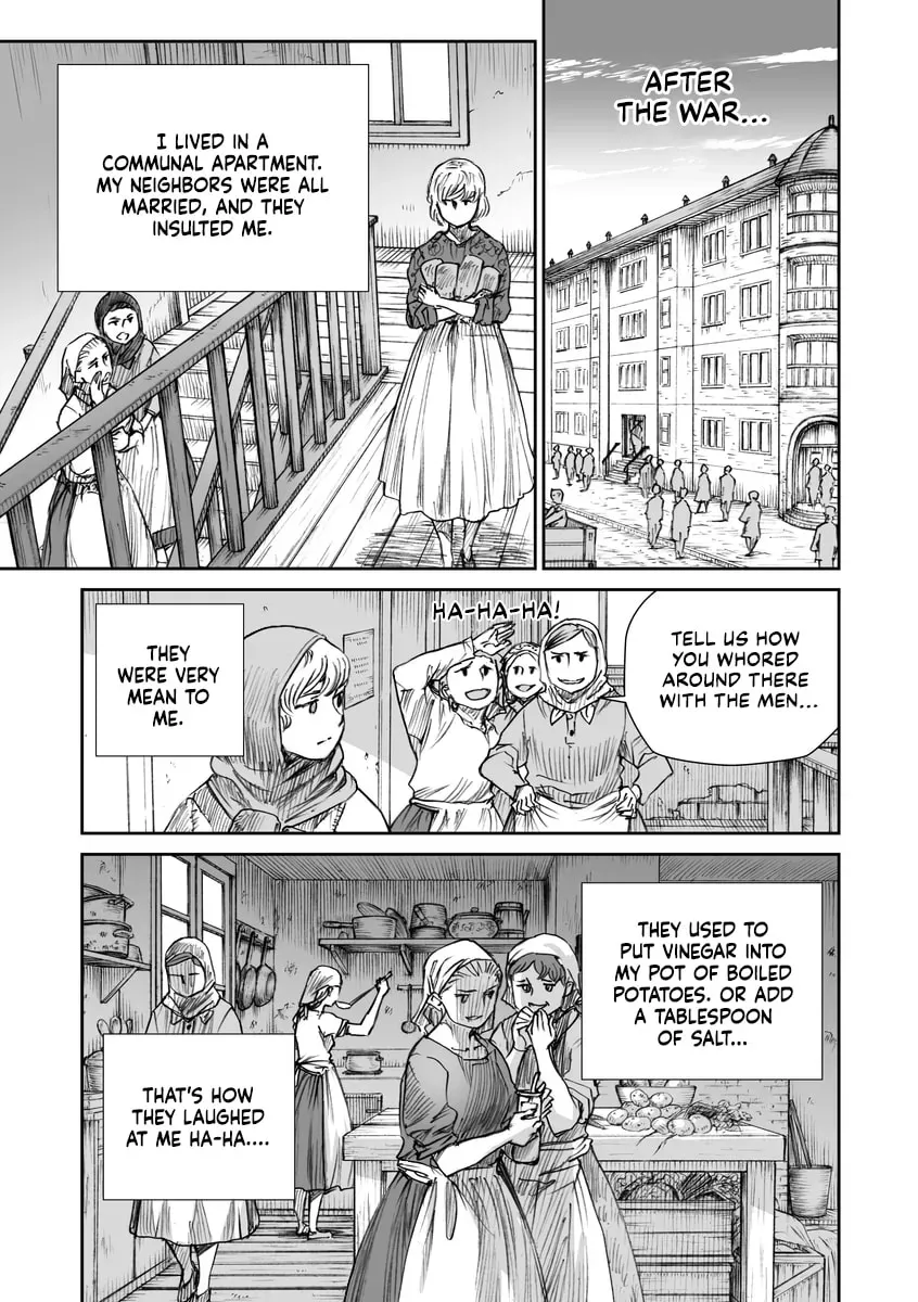 Sensou wa Onna no Kao wo Shiteinai Chapter 1.1 page 21 - 