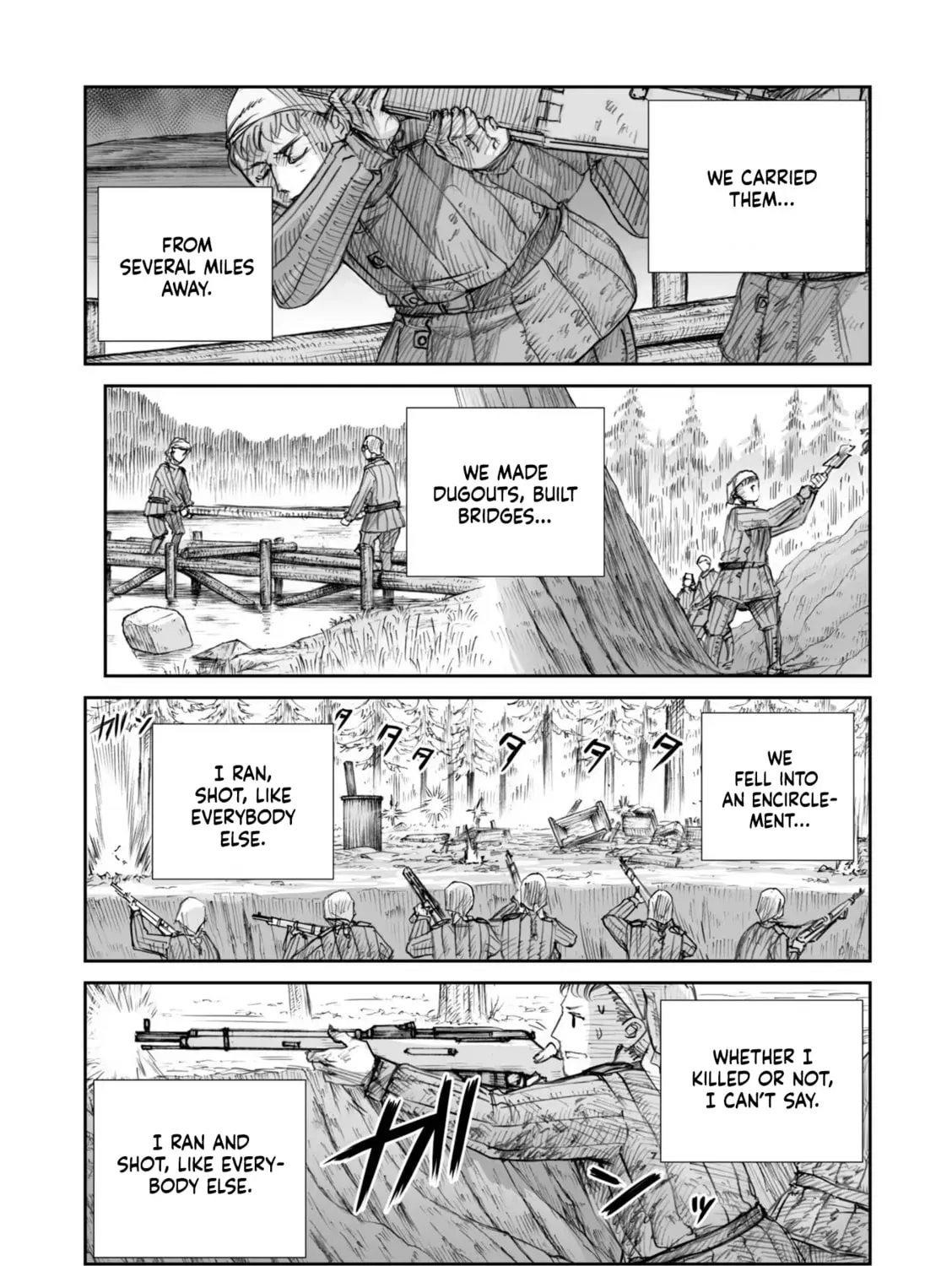 Sensou wa Onna no Kao wo Shiteinai Chapter 1.3 page 21 - 
