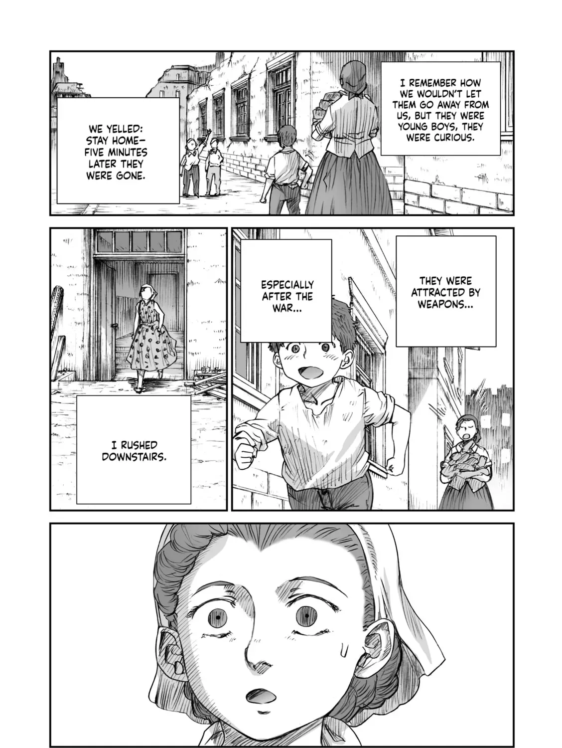 Sensou wa Onna no Kao wo Shiteinai Chapter 1.5 page 17 - 