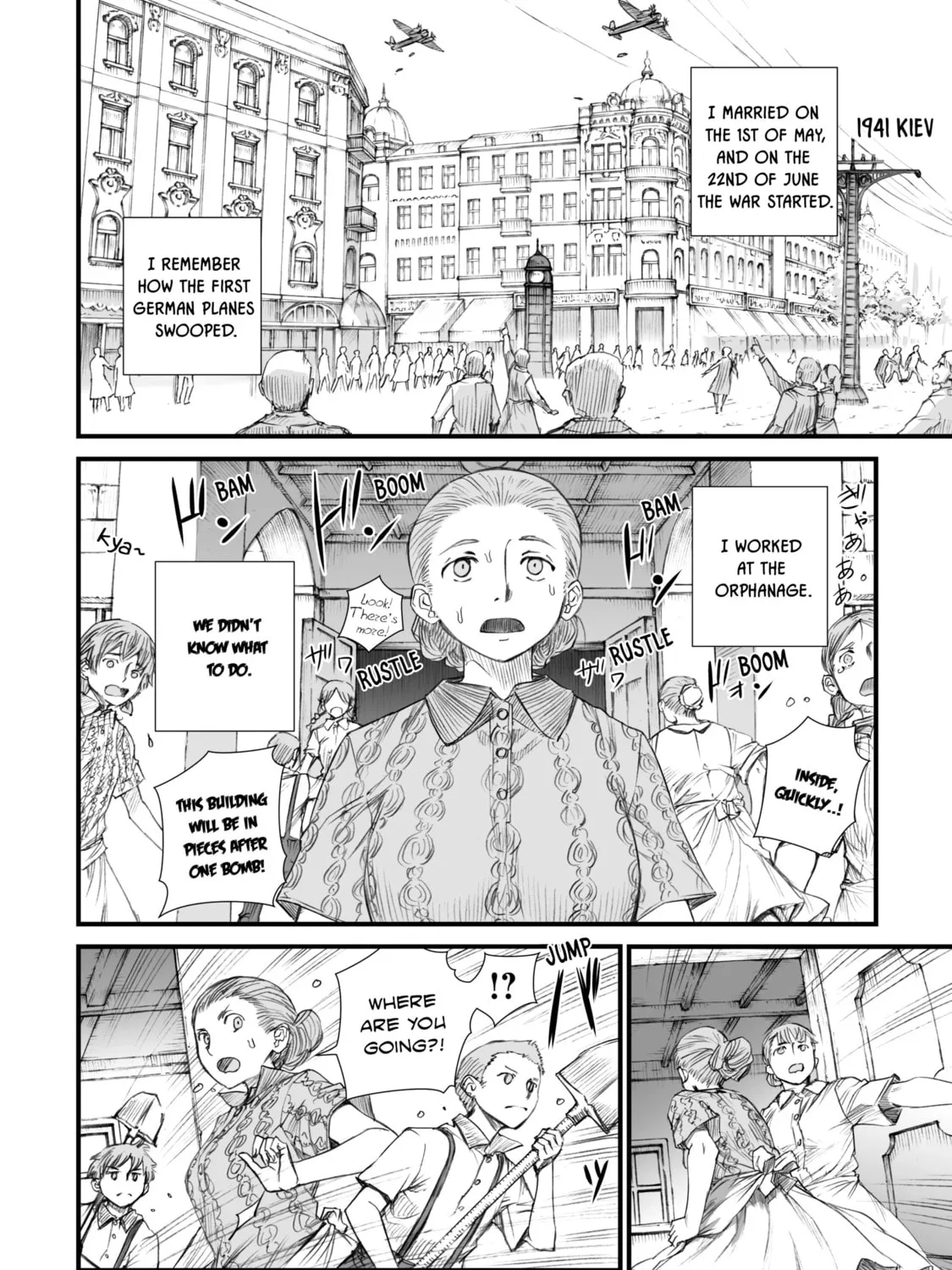 Sensou wa Onna no Kao wo Shiteinai Chapter 1 page 3 - 