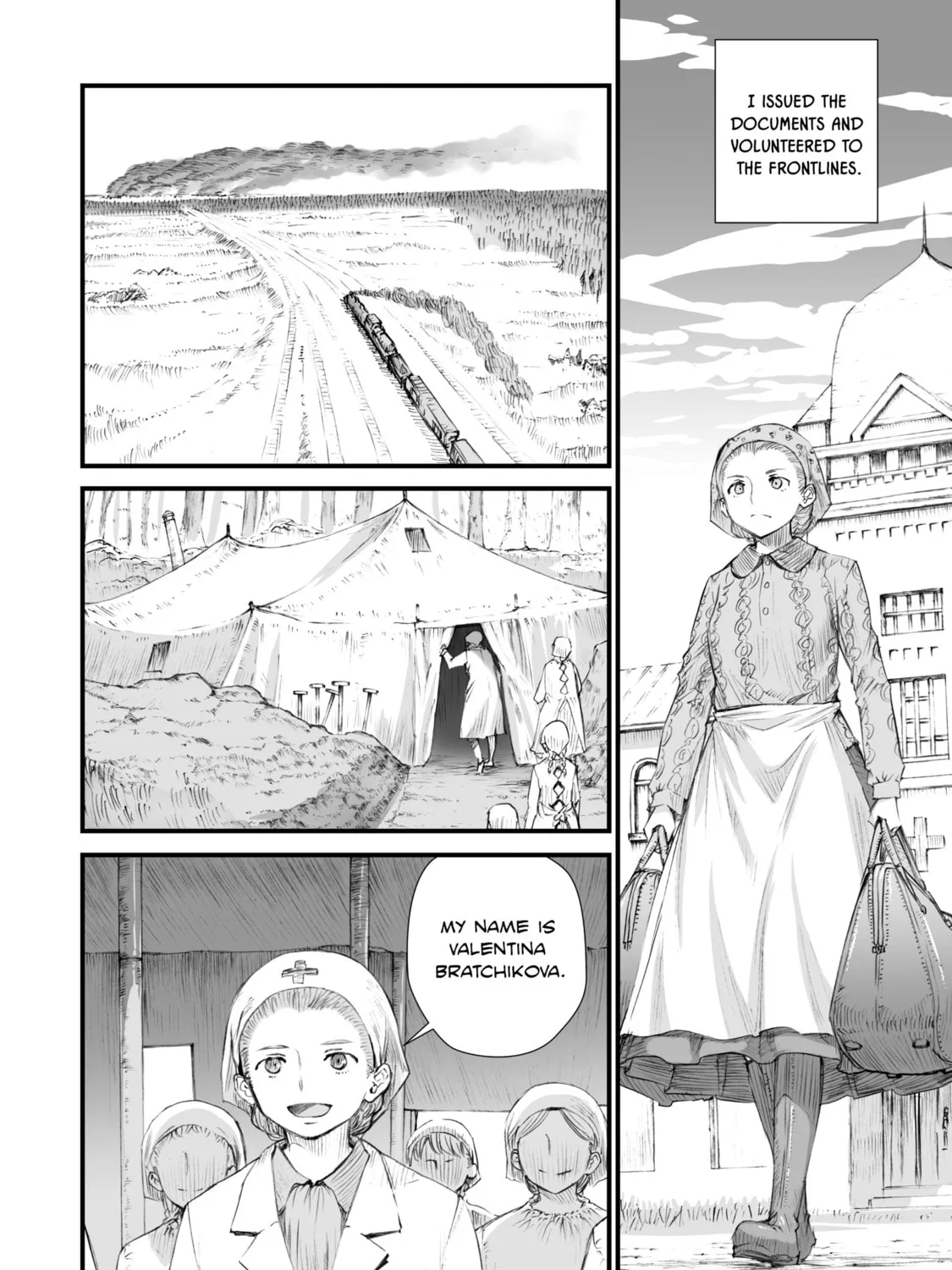 Sensou wa Onna no Kao wo Shiteinai Chapter 1 page 7 - 