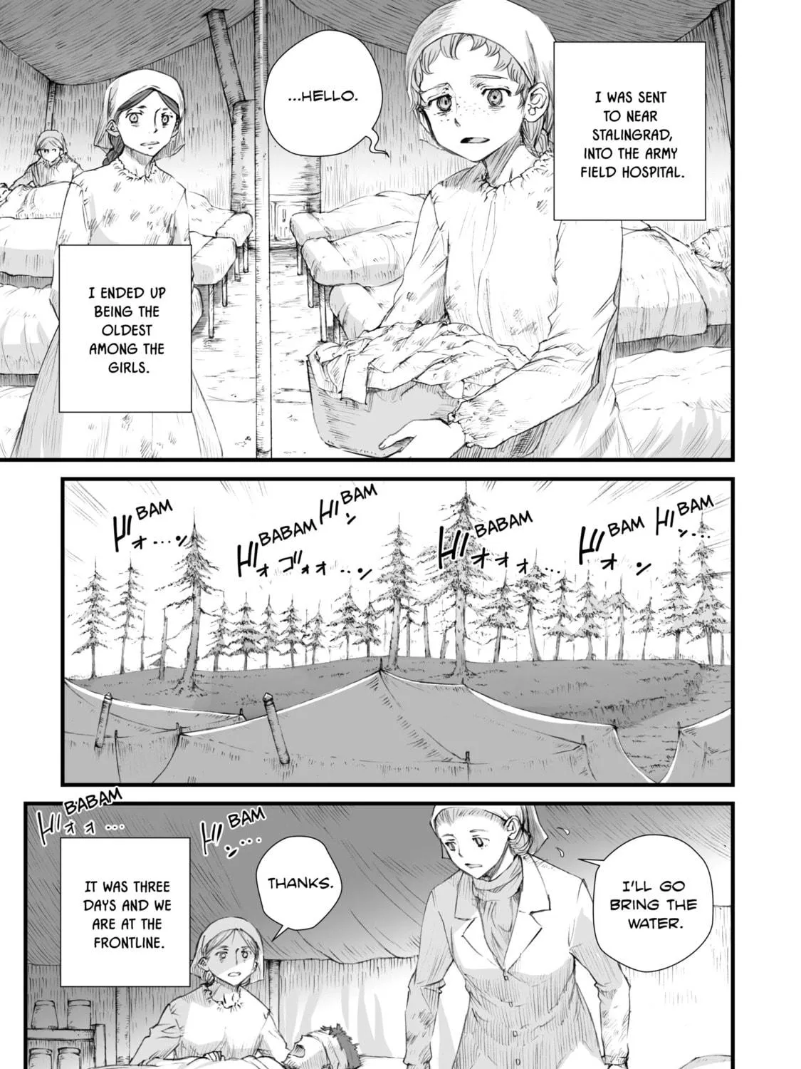 Sensou wa Onna no Kao wo Shiteinai Chapter 1 page 9 - 