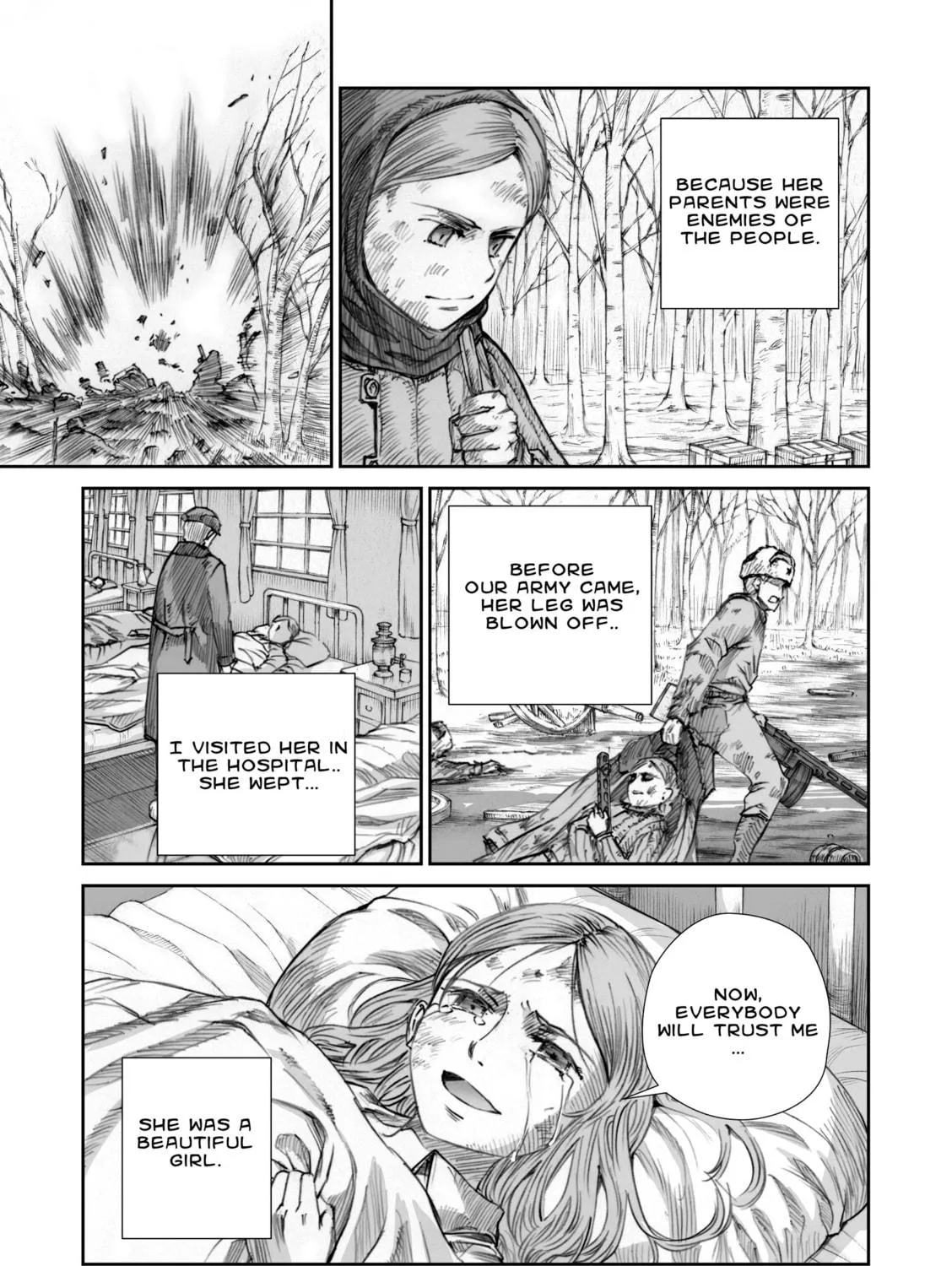 Sensou wa Onna no Kao wo Shiteinai Chapter 10 page 17 - 