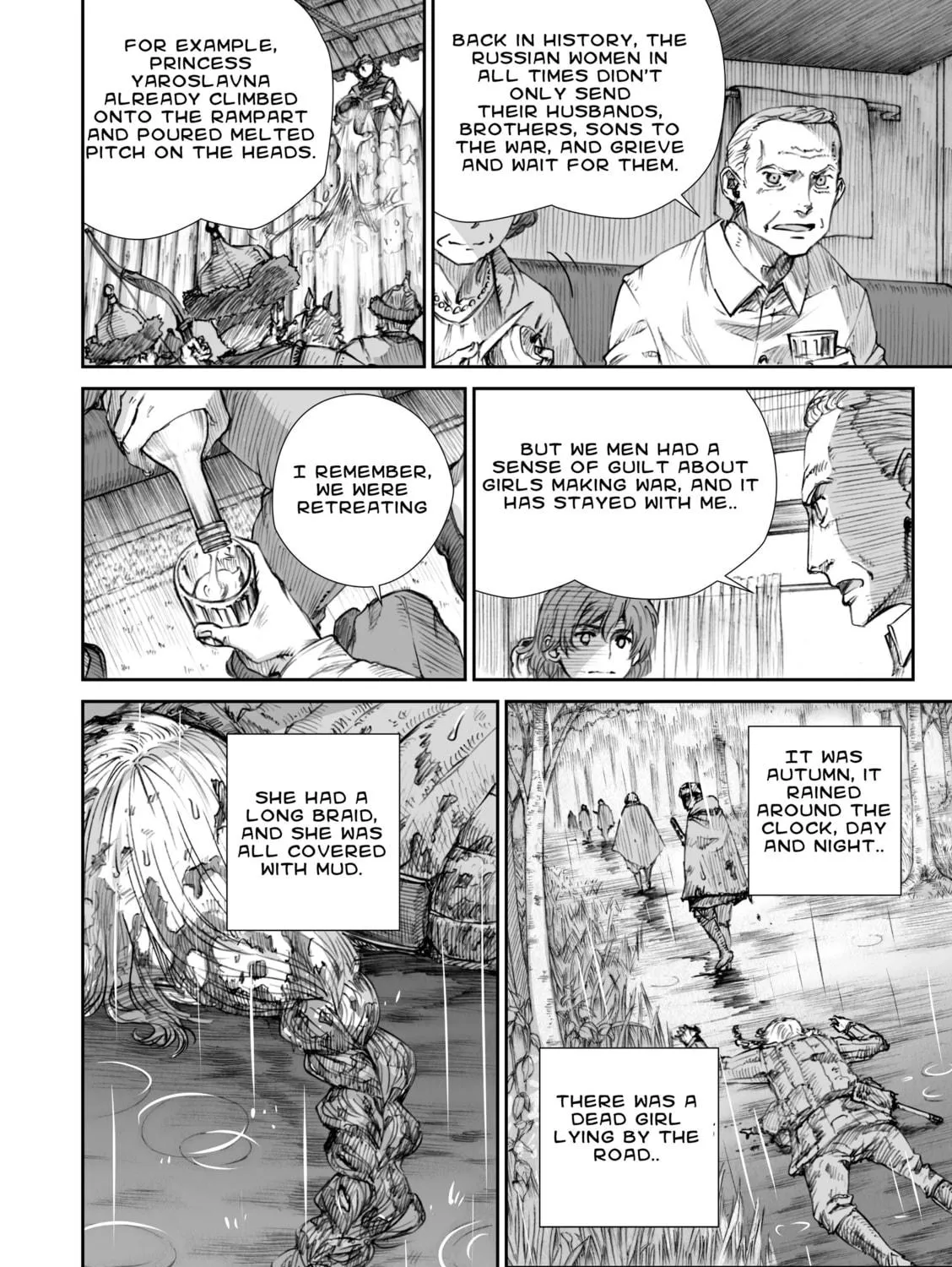 Sensou wa Onna no Kao wo Shiteinai Chapter 10 page 19 - 