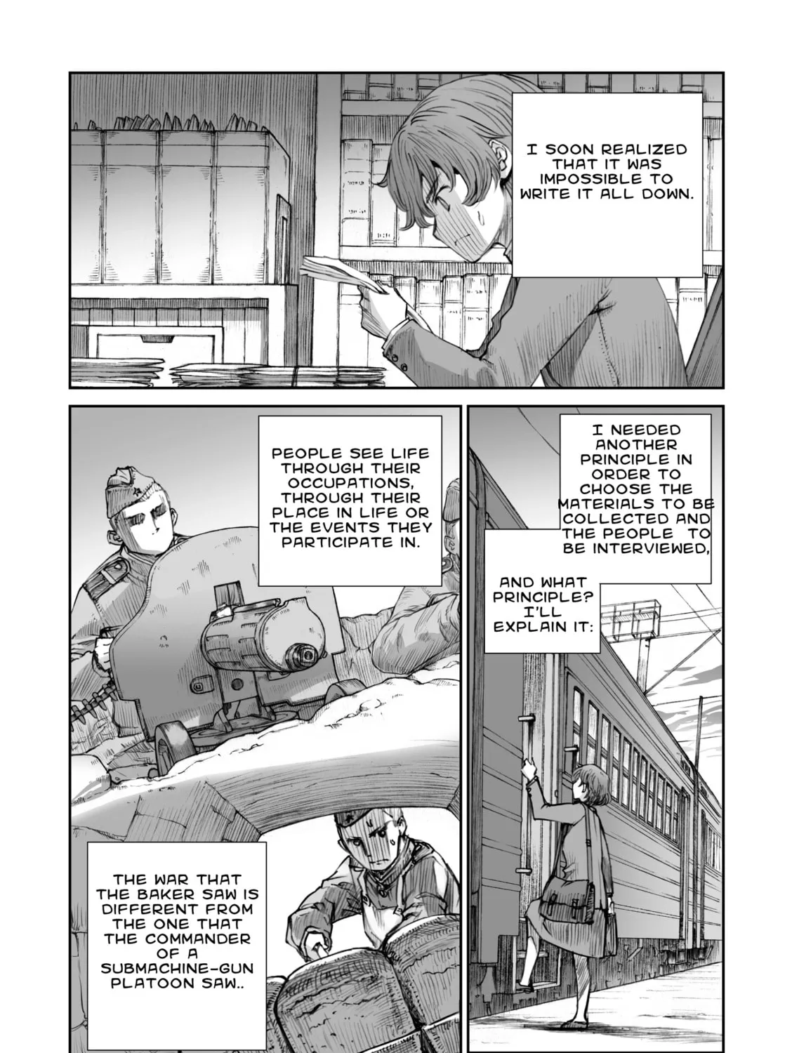 Sensou wa Onna no Kao wo Shiteinai Chapter 10 page 3 - 