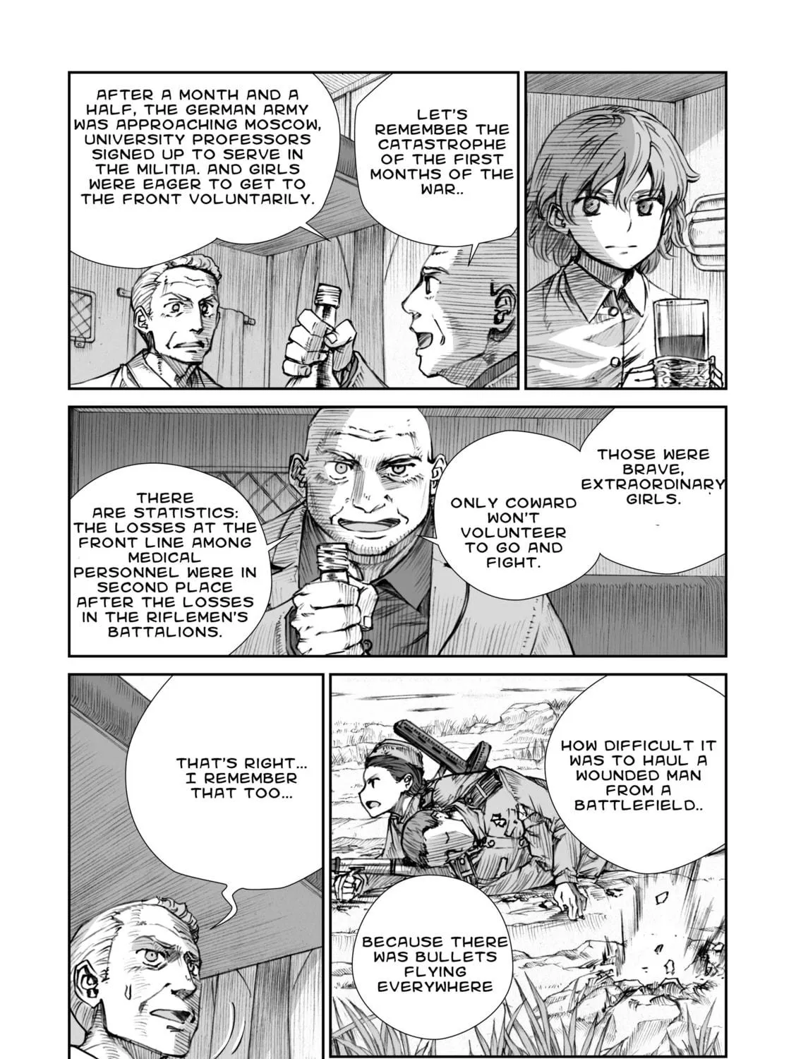 Sensou wa Onna no Kao wo Shiteinai Chapter 10 page 23 - 