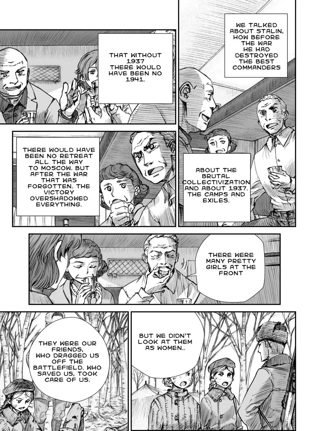 Sensou wa Onna no Kao wo Shiteinai Chapter 10 page 29 - 