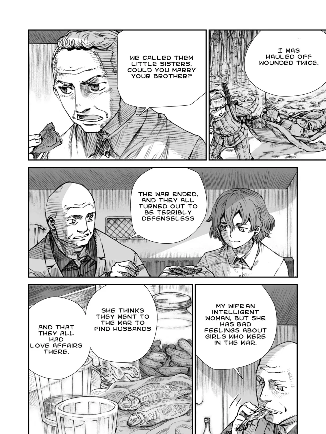 Sensou wa Onna no Kao wo Shiteinai Chapter 10 page 31 - 