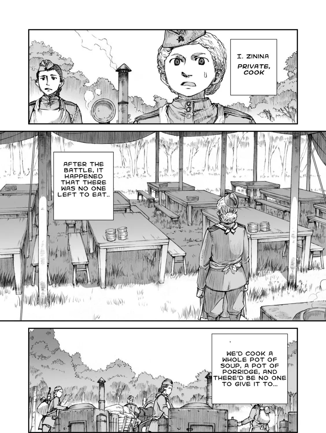 Sensou wa Onna no Kao wo Shiteinai Chapter 10 page 7 - 