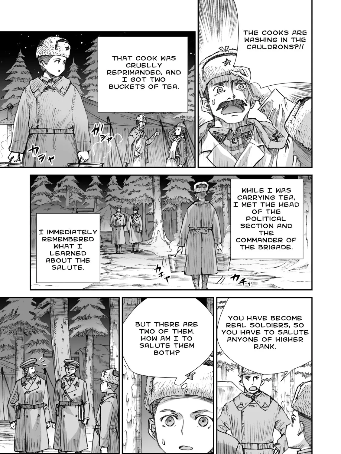 Sensou wa Onna no Kao wo Shiteinai Chapter 11.2 page 13 - 