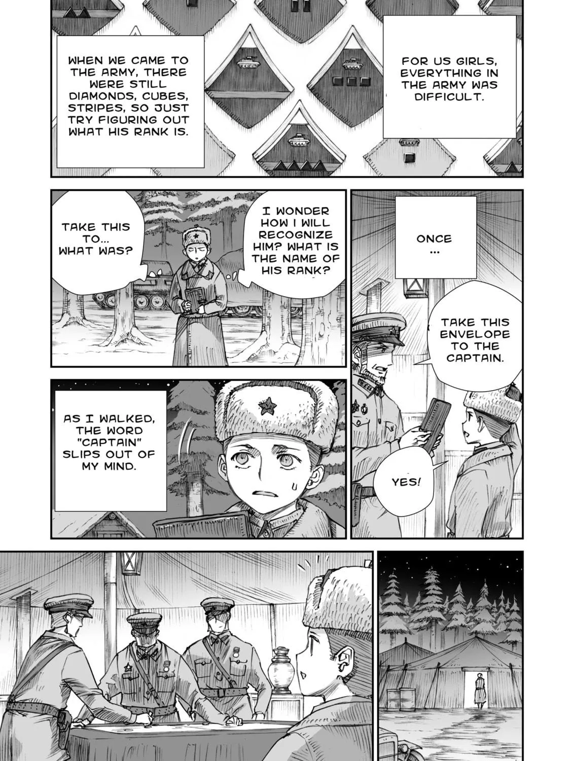 Sensou wa Onna no Kao wo Shiteinai Chapter 11.2 page 17 - 