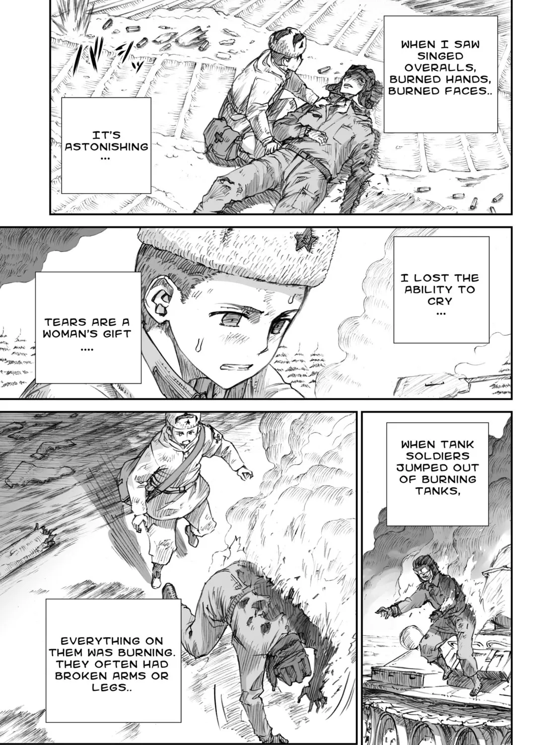 Sensou wa Onna no Kao wo Shiteinai Chapter 11.2 page 21 - 