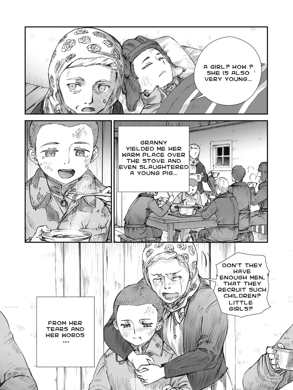 Sensou wa Onna no Kao wo Shiteinai Chapter 11.2 page 27 - 