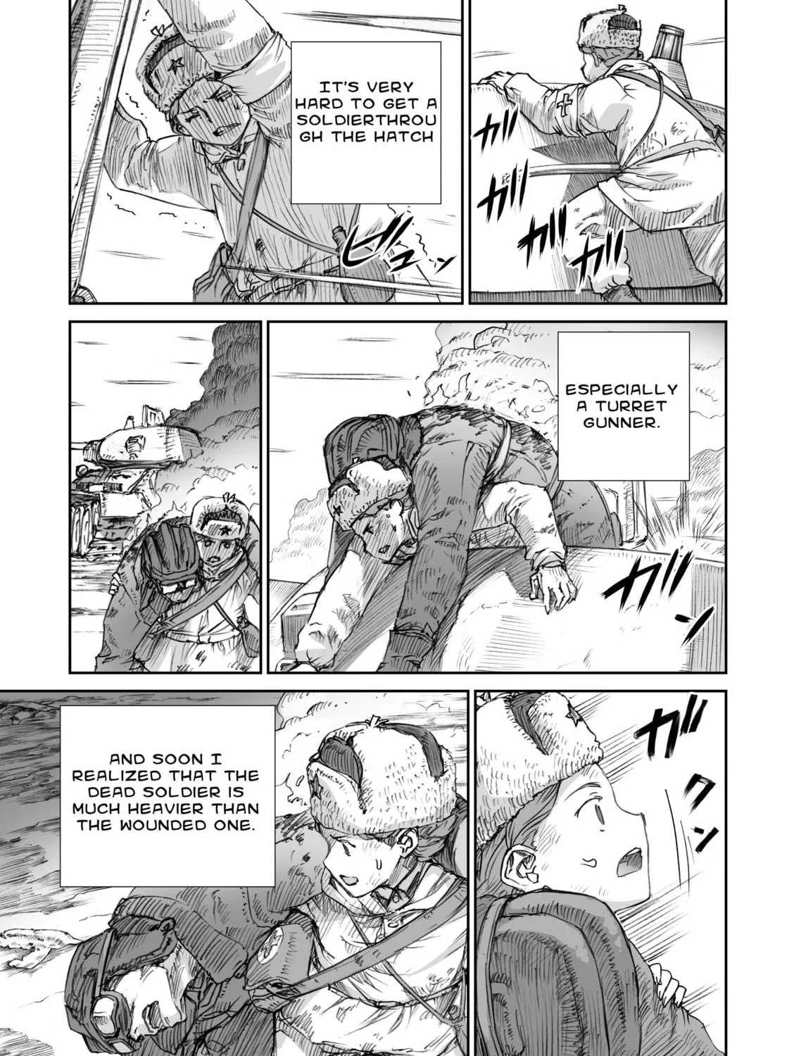 Sensou wa Onna no Kao wo Shiteinai Chapter 11.2 page 5 - 
