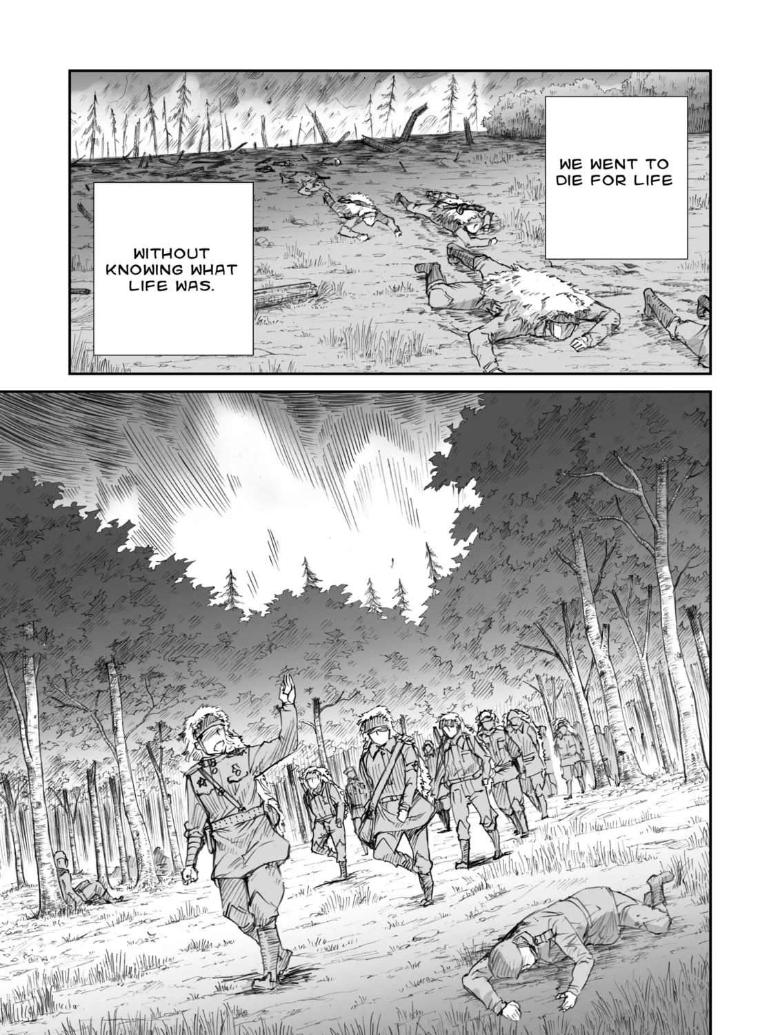 Sensou wa Onna no Kao wo Shiteinai Chapter 11.2 page 45 - 